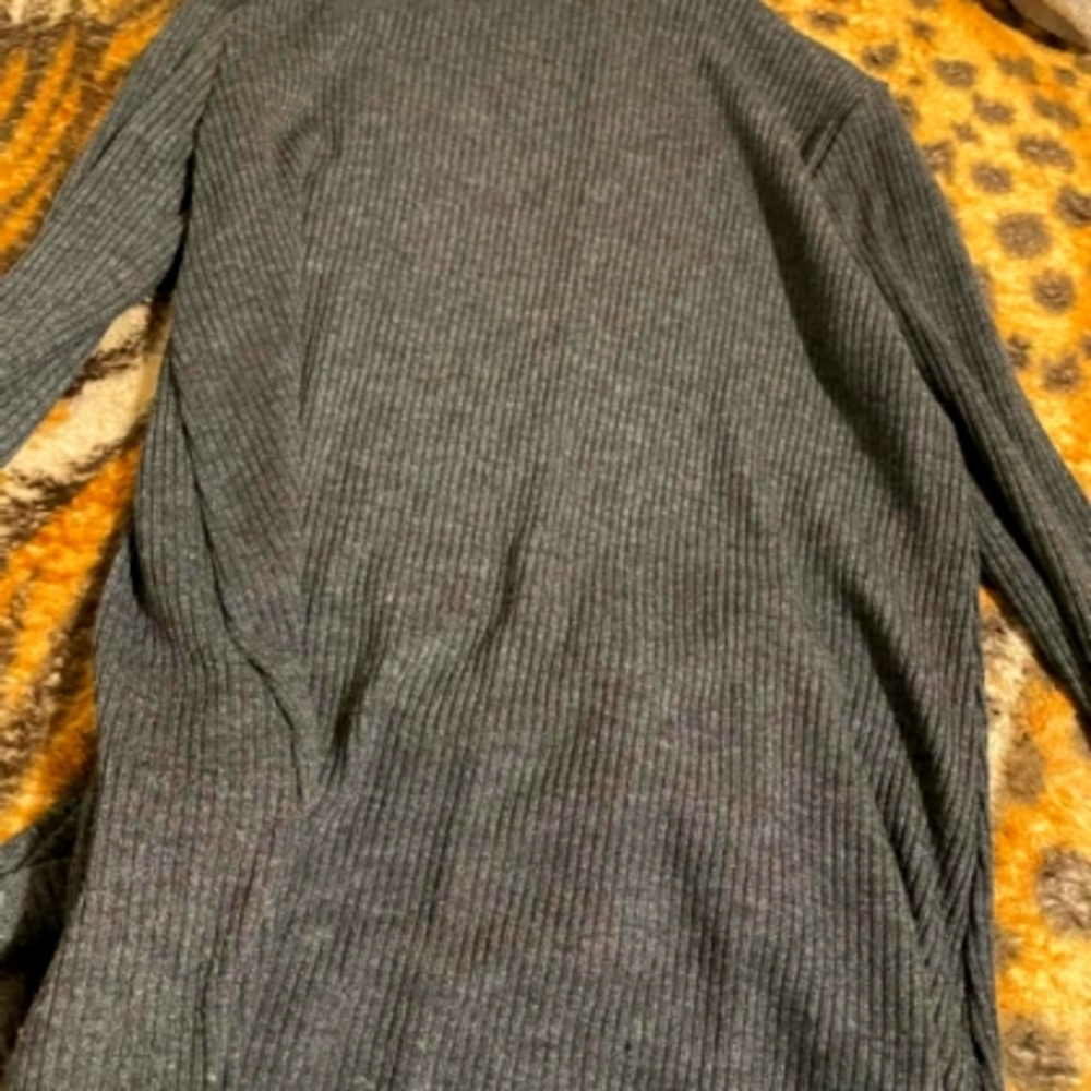 Long sleeve grey dress forever 21 sx